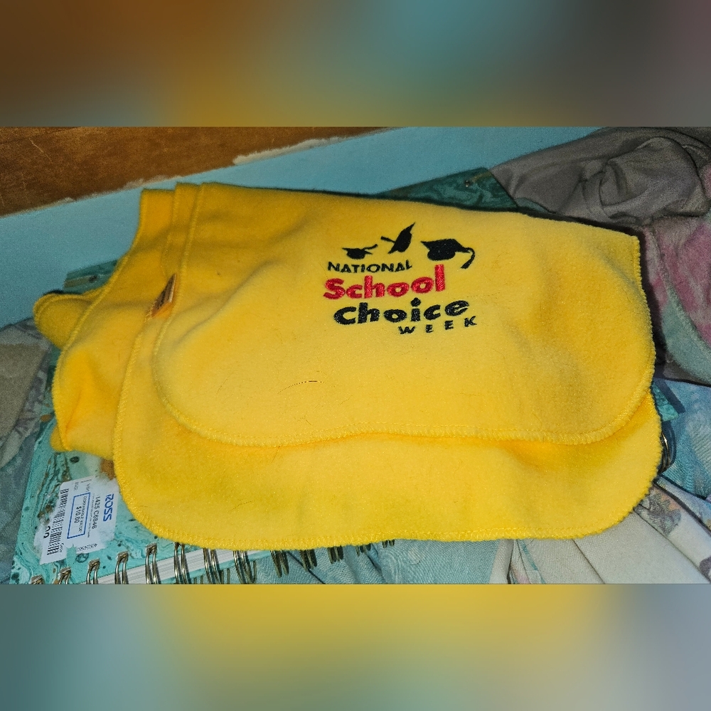 Bright Yellow Scarf
